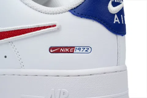 Nike Air Force 1 Low White/Cream/Blue – photo 5
