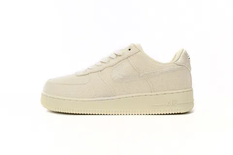 Stussy x Nike Air Force 1 Low Fossil Stone