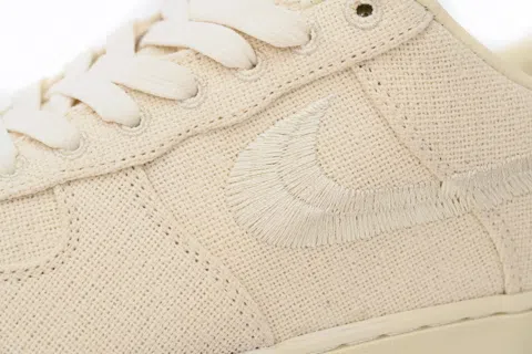 Stussy x Nike Air Force 1 Low Fossil Stone – photo 6