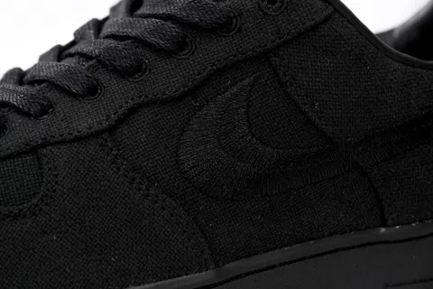 Stussy x Nike Air Force 1 Low Black – photo 7