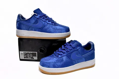 CLOT x Nike Air Force 1 Low Blue – photo 10