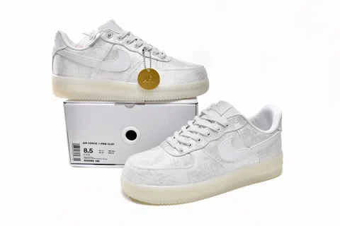 CLOT x Nike Air Force 1 Low White – photo 12