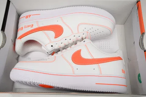 Nike Air Force 1 Low White/Orange – photo 8