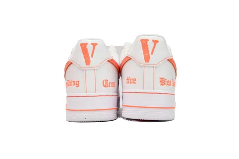 Nike Air Force 1 Low White/Orange – photo 3