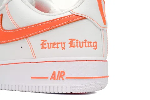 Nike Air Force 1 Low White/Orange – photo 5