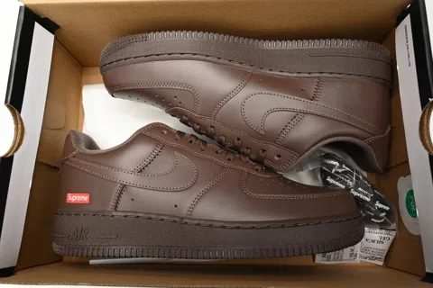 Supreme x Nike Air Force 1 Low Baroque Brown – photo 10