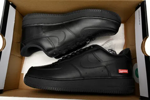 Supreme x Nike Air Force 1 Low Box Logo Black – photo 10