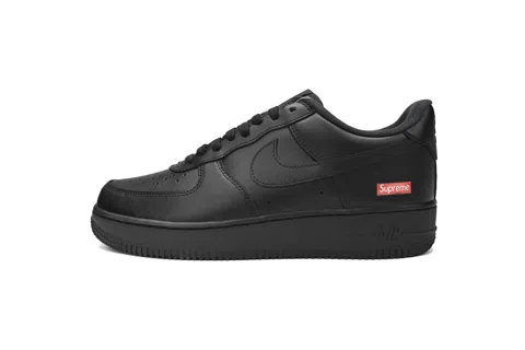 Supreme x Nike Air Force 1 Low Box Logo Black