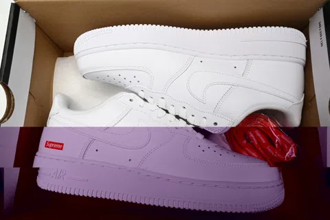 Supreme x Nike Air Force 1 Low Triple White – photo 10