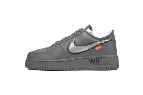 Off-White x Nike Air Force 1 Low Ghost Grey Silver
