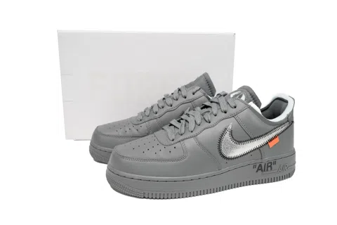 Off-White x Nike Air Force 1 Low Ghost Grey Silver – photo 6