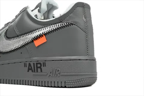 Off-White x Nike Air Force 1 Low Ghost Grey Silver – photo 5