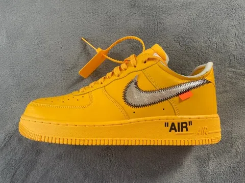 Off-White x Nike Air Force 1 Low Yellow