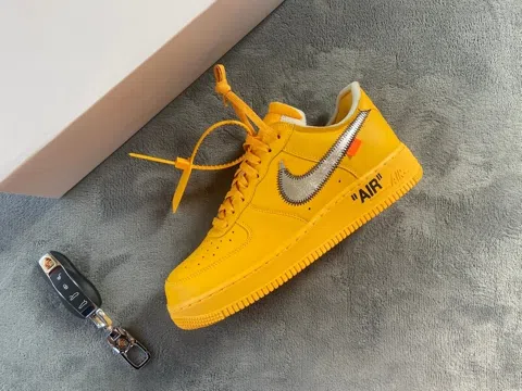 Off-White x Nike Air Force 1 Low Yellow – photo 5