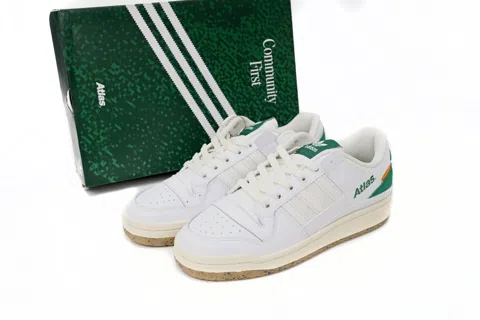 Atmos x adidas Forum 84 Low White/Green – photo 8