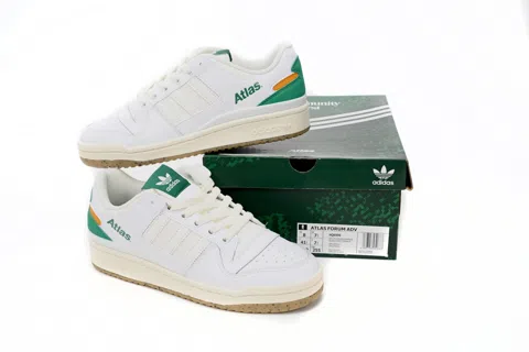 Atmos x adidas Forum 84 Low White/Green – photo 9