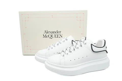 Alexander McQueen Oversized Sneaker White/Black – photo 6