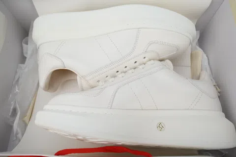 Alexander McQueen Oversized Sneaker Triple White – photo 8
