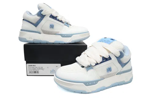 AMIRI Bone Runner White/Blue – photo 7
