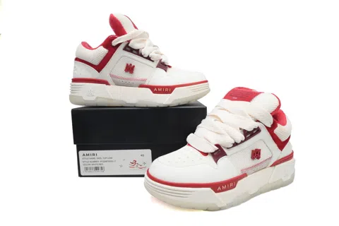 AMIRI Bone Runner White/Red – photo 7