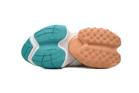 Balmain Sneakers White/Green/Orange – photo 4