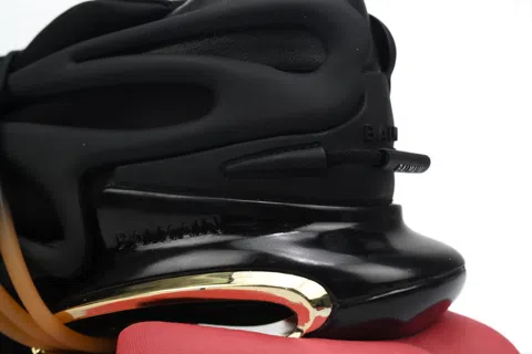 Balmain Sneakers Black/Red – photo 5
