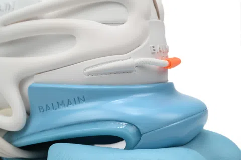 Balmain Sneakers White/Blue – photo 5
