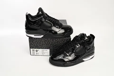 Air Jordan 4 Black Patent – photo 10