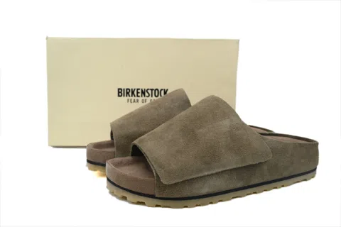 Fear of God FOG x Birkenstock Slide Dark Brown – photo 6