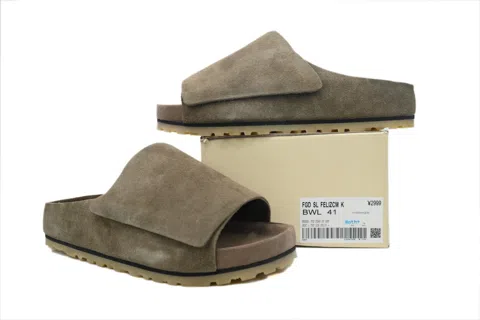Fear of God FOG x Birkenstock Slide Dark Brown – photo 7