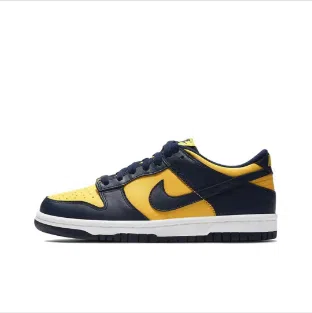 Nike Dunk Low Black/University Gold