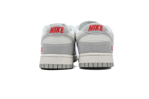 Nike Dunk Low White Corduroy – photo 4