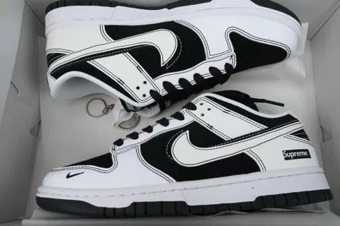 Nike Dunk Low Black/White – photo 8