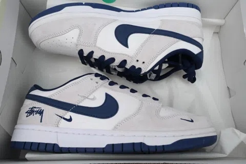 Nike Dunk Low Cream/White/Navy – photo 8