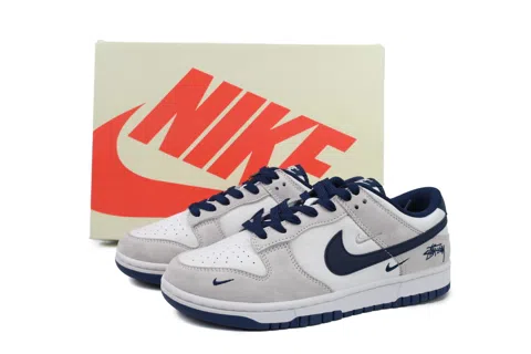 Nike Dunk Low Cream/White/Navy – photo 6
