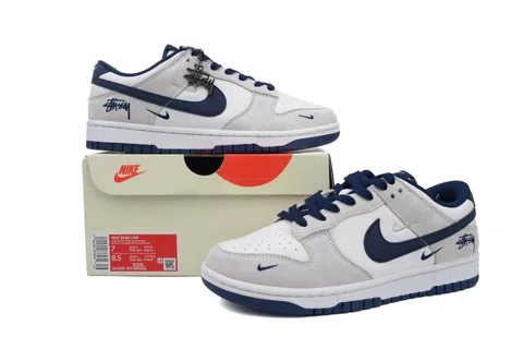 Nike Dunk Low Cream/White/Navy – photo 7