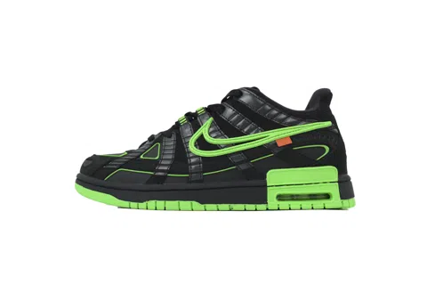 Off-White x Nike Dunk Low Green Strike