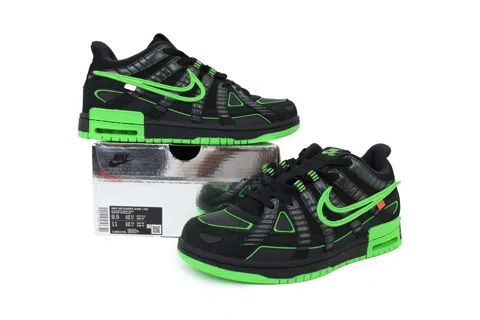 Off-White x Nike Dunk Low Green Strike – photo 7