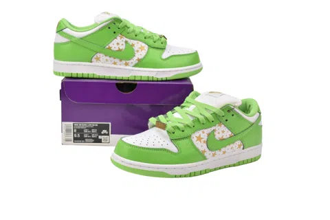 Supreme x Nike SB Dunk Low Mean Green – photo 9