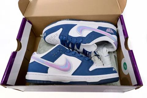 Nike SB Dunk Low Blue/White – photo 9