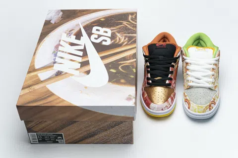 Nike SB Dunk Low Red/Gold – photo 11