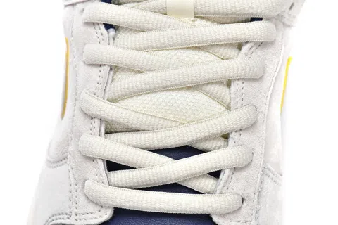 Nike Dunk Low White/Blue/Gold – photo 9