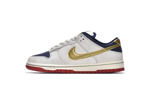 Nike Dunk Low White/Blue/Gold