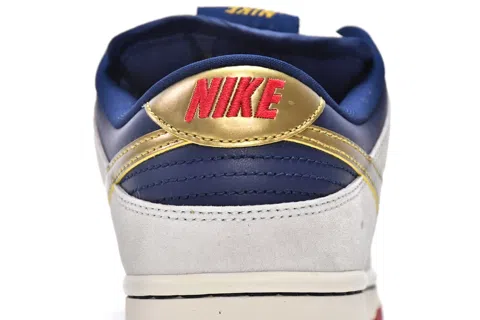 Nike Dunk Low White/Blue/Gold – photo 7