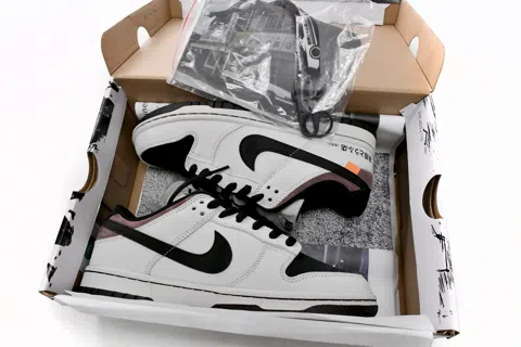 Nike SB Dunk Low Black/White – photo 12