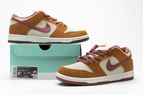 Nike SB Dunk Low Brown/Red – photo 11