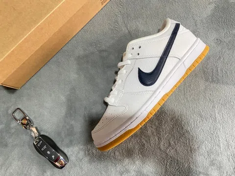 Nike SB Dunk Low White/Blue – photo 4