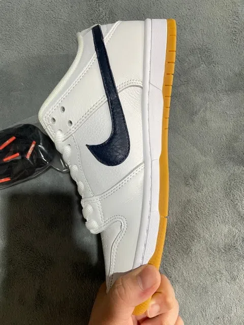 Nike SB Dunk Low White/Blue – photo 5
