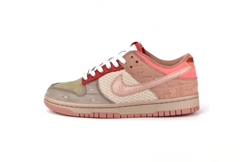 CLOT x Nike Dunk Low Brown/Blue/Grey