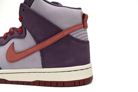 Nike Dunk High Purple/Red – photo 7